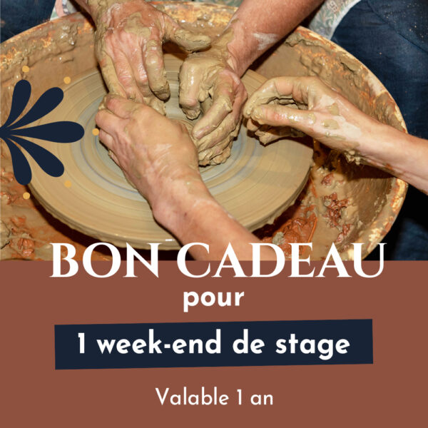 2025 - BON CADEAU - Stage Week-end à la Fabrique de poteries de Cliousclat